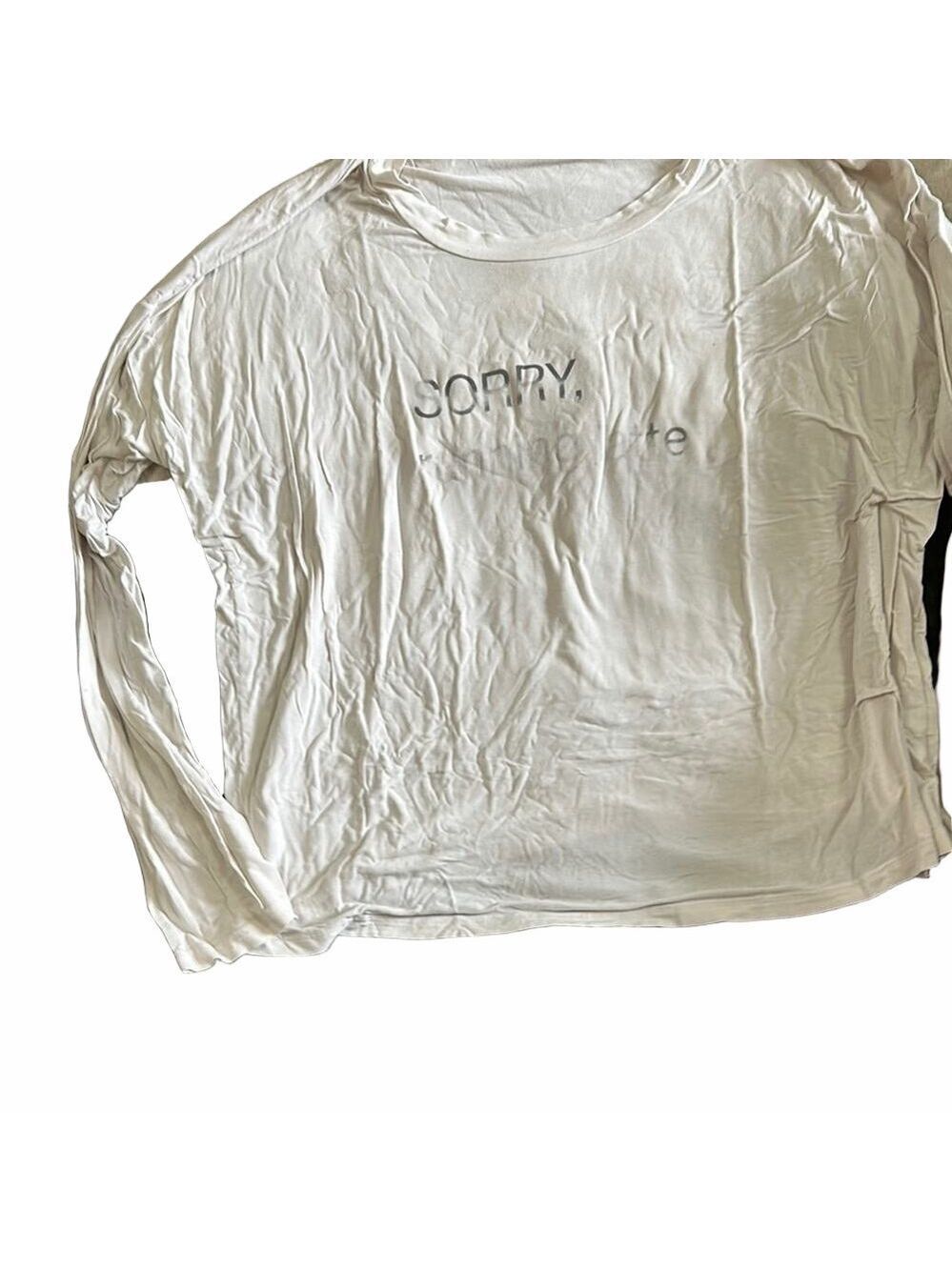 Sorry Running Latte Long Sleeve